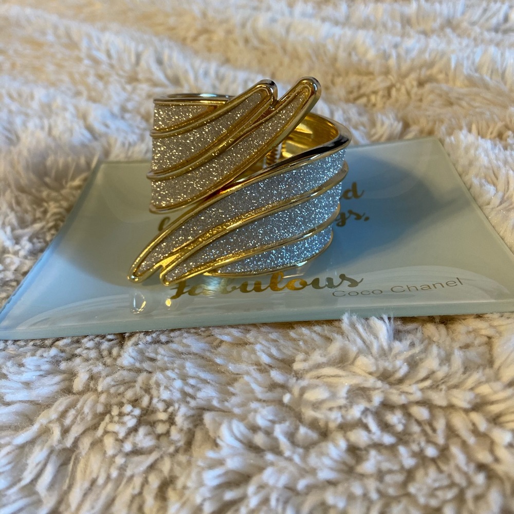 Gold & Silver Cuff Bracelet